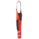 Mascot Accelerate 19569 Bib & Brace With Kneepad Pockets Hi-Vis Red Dark Anthracite