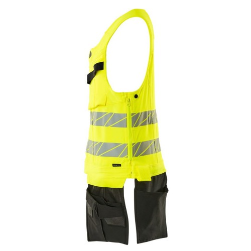 Mascot Accelerate 19589 Tool Vest Hi-Vis Yellow Dark Black