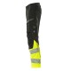 Mascot Accelerate 19879 Trousers With Kneepad Pockets Black Hi-Vis Yellow