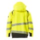 Mascot Accelerate 19901 Shell Jacket For Children Hi-Vis Yellow Black