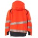 Mascot Accelerate 19901 Shell Jacket For Children Hi-Vis Red Dark Navy