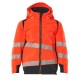 Mascot Accelerate 19901 Shell Jacket For Children Hi-Vis Red Dark Navy