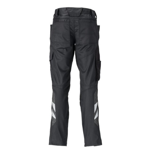 Mascot Accelerate 20679 Trousers with Kneepad Pockets Black