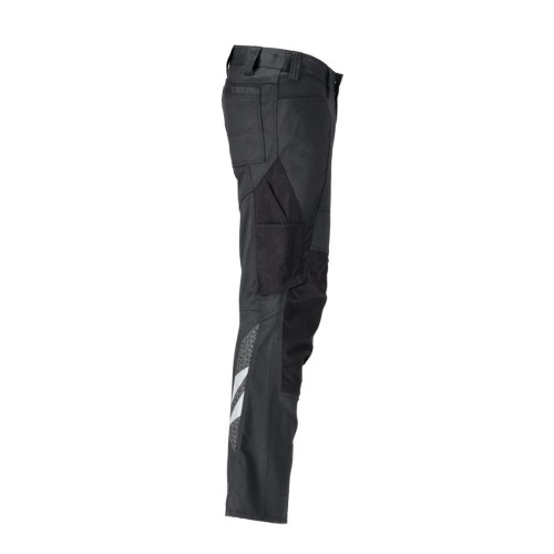 Mascot Accelerate 20679 Trousers with Kneepad Pockets Black