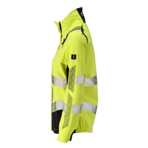 Mascot Accelerate Ladies 21008 Hi-Vis Yellow / Dark Navy Flame Retardant Jacket