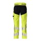 Mascot Accelerate 21079 Hi-Vis Yellow / Dark Navy Trousers with Kneepad Pockets