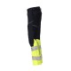 Mascot Accelerate 21179 Hi-Vis Yellow / Dark Navy Trousers