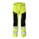Mascot Accelerate 21379 Flame Retardant Trousers Hi-Vis Yellow / Dark Navy