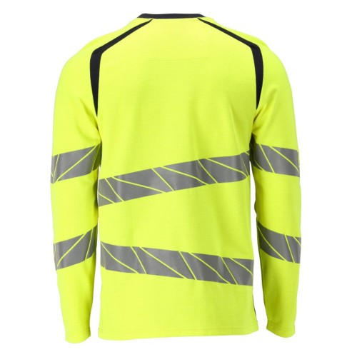 Mascot Accelerate Multisafe 21381 Long Sleeve T-Shirt Hi-Vis Yellow