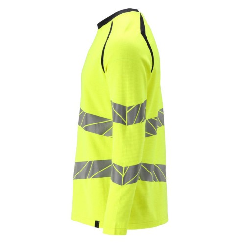 Mascot Accelerate Multisafe 21381 Long Sleeve T-Shirt Hi-Vis Yellow