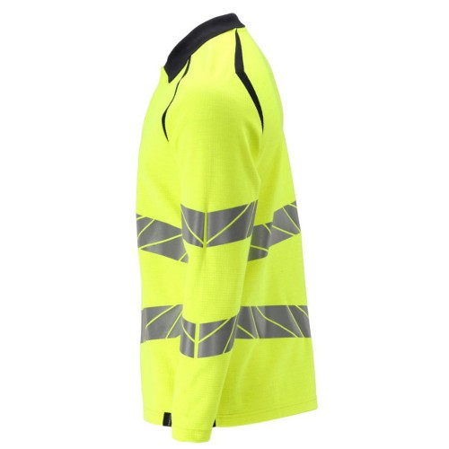 Mascot Accelerate Multisafe 21383 Polo Shirt Hi-Vis Yellow