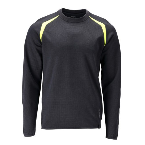 Mascot Accelerate Multisafe 21584 Sweatshirt Navy Hi-Vis Yellow