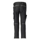 Mascot Unique 21979 Trousers With Kneepad Pockets Black / Dark Anthracite