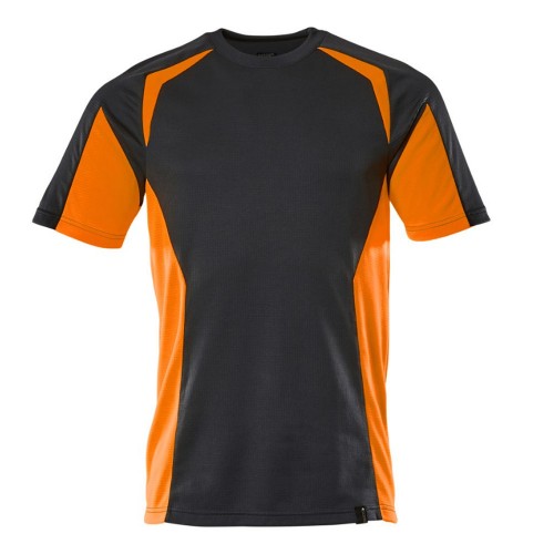 Mascot Accelerate 22082 T-Shirt Dark Navy Hi-Vis Orange