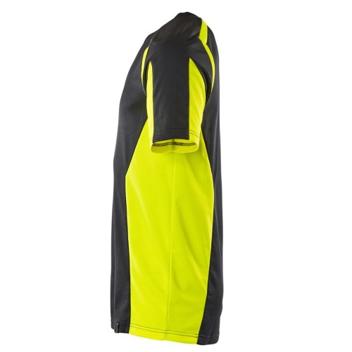 Mascot Accelerate 22082 T-Shirt Black Hi-Vis Yellow