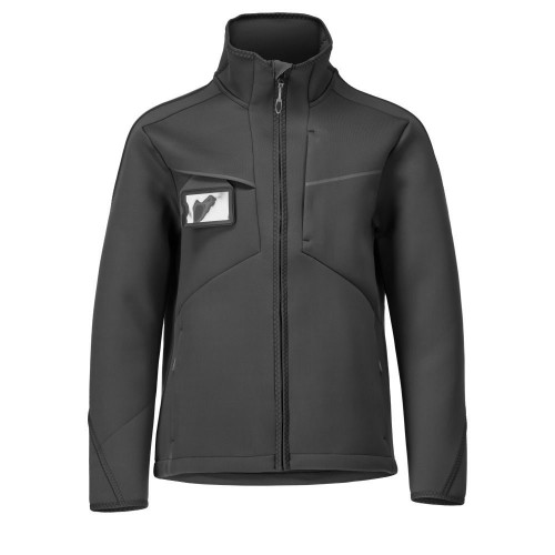 Mascot Customized 22085 Softshell Jacket Black