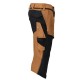 Mascot Customized 22249 3/4 Length Trousers With Kneepad Pockets Brown