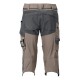 Mascot Customized 22249 3/4 Length Trousers With Kneepad Pockets Sand Grey