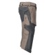 Mascot Customized 22249 3/4 Length Trousers With Kneepad Pockets Sand Grey