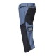 Mascot Customized 22249 3/4 Length Trousers With Kneepad Pockets Blue Navy
