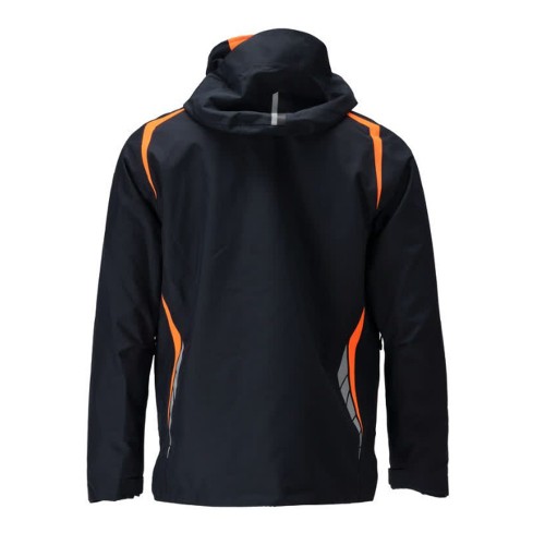 Mascot Accelerate 23001 Waterproof Outer Shell Jacket Dark Navy / Hi-Vis Orange