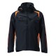 Mascot Accelerate 23001 Waterproof Outer Shell Jacket Dark Navy / Hi-Vis Orange