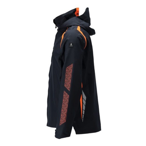 Mascot Accelerate 23001 Waterproof Outer Shell Jacket Dark Navy / Hi-Vis Orange