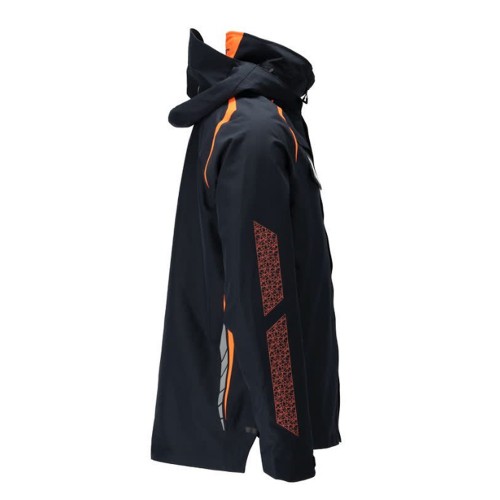 Mascot Accelerate 23001 Waterproof Outer Shell Jacket Dark Navy / Hi-Vis Orange