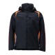 Mascot Accelerate 23035 Waterproof Winter Jacket Dark Navy  / Hi-Vis Orange