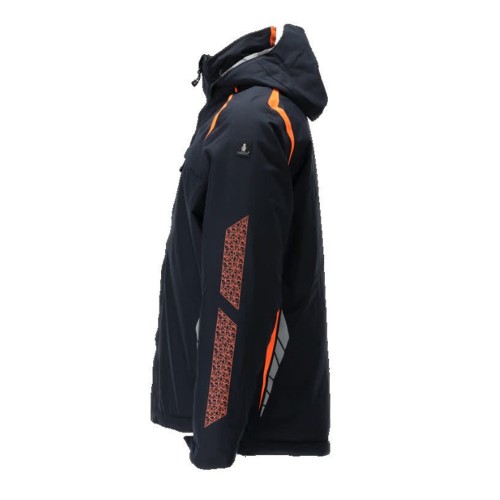Mascot Accelerate 23035 Waterproof Winter Jacket Dark Navy  / Hi-Vis Orange