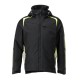 Mascot Accelerate 23035 Waterproof Winter Jacket Black / Hi-Vis Yellow