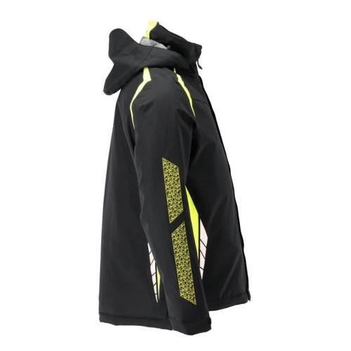 Mascot Accelerate 23035 Waterproof Winter Jacket Black / Hi-Vis Yellow