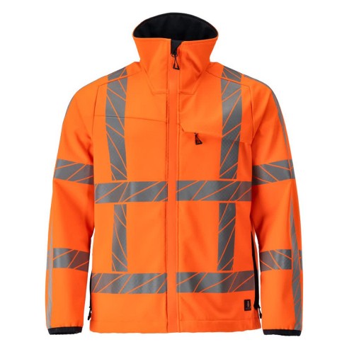 Mascot Accelerate 24002 Water Repellent Softshell Jacket Hi-Vis Orange