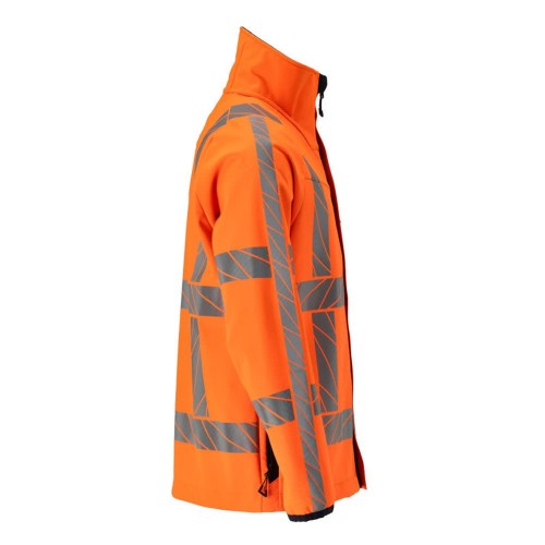 Mascot Accelerate 24002 Water Repellent Softshell Jacket Hi-Vis Orange
