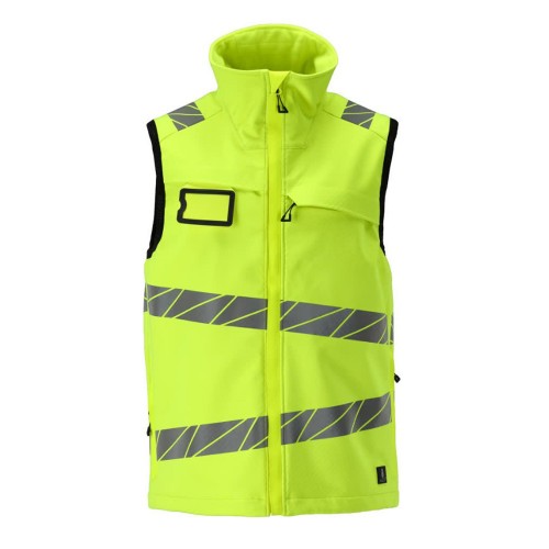 Mascot Accelerate Safe 24065 Softshell Gilet Hi-Vis Yellow