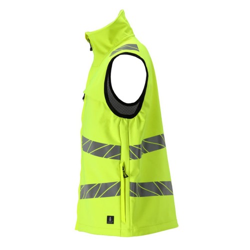Mascot Accelerate Safe 24065 Softshell Gilet Hi-Vis Yellow