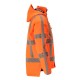Mascot Accelerate Safe 24335 Waterproof Winter Jacket Hi-Vis Orange