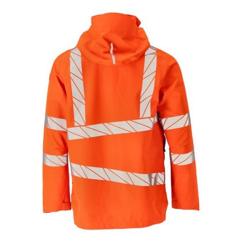 Mascot Accelerate Safe 24401 Waterproof Outer Shell Jacket hi-Vis Orange