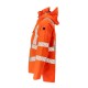 Mascot Accelerate Safe 24401 Waterproof Outer Shell Jacket hi-Vis Orange