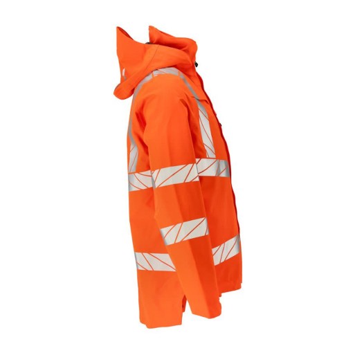 Mascot Accelerate Safe 24401 Waterproof Outer Shell Jacket hi-Vis Orange