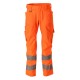 Mascot Accelerate 24579 Safe Kneepad Pocket Trousers Hi-Vis Orange