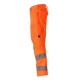 Mascot Accelerate 24579 Safe Kneepad Pocket Trousers Hi-Vis Orange