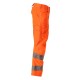 Mascot Accelerate 24579 Safe Kneepad Pocket Trousers Hi-Vis Orange