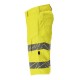 Mascot Accelerate Safe 25049 Long Shorts Hi-Vis Yellow