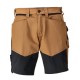 Mascot Customized 25149 Stretch Shorts Nut Brown / Black