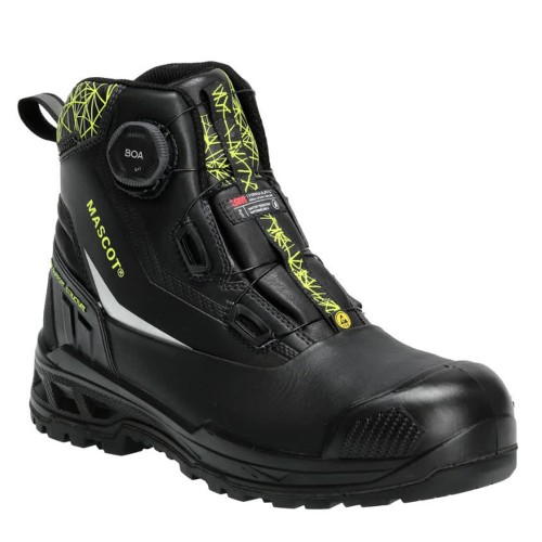 Mascot Footwear Industry F1302 BOA Safety Boots Black