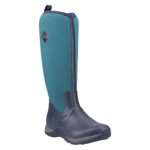 Muck Arctic Adventure Womens Wellingtons Navy/Spruce