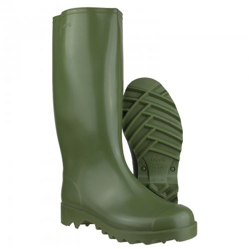 Nora Dolomit Green Non-Safety Wellingtons