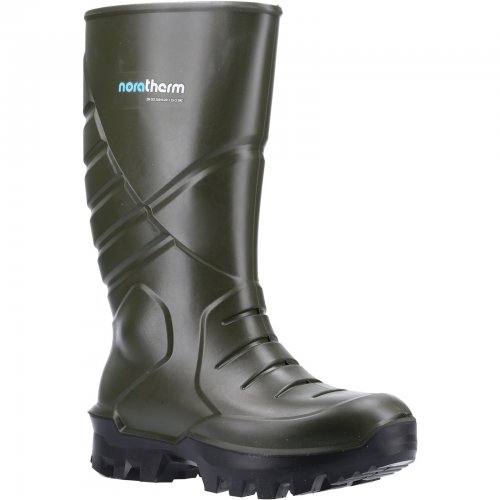 Nora Noratherm Green Safety Wellingtons