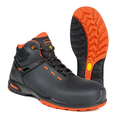 Pezzol Vega Black Safety Boots 